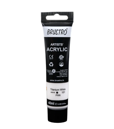 Brustro Arists' Acrylic 40ml(42 Shades Available)