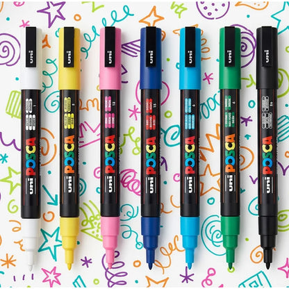 Uni-Ball Posca PC Water Based Paint Markers (Loose) | 3m Marker