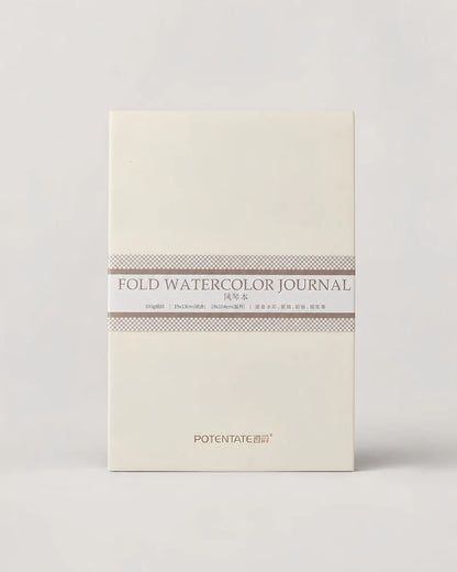 Potentate Fold Watercolor Journal | 300GSM