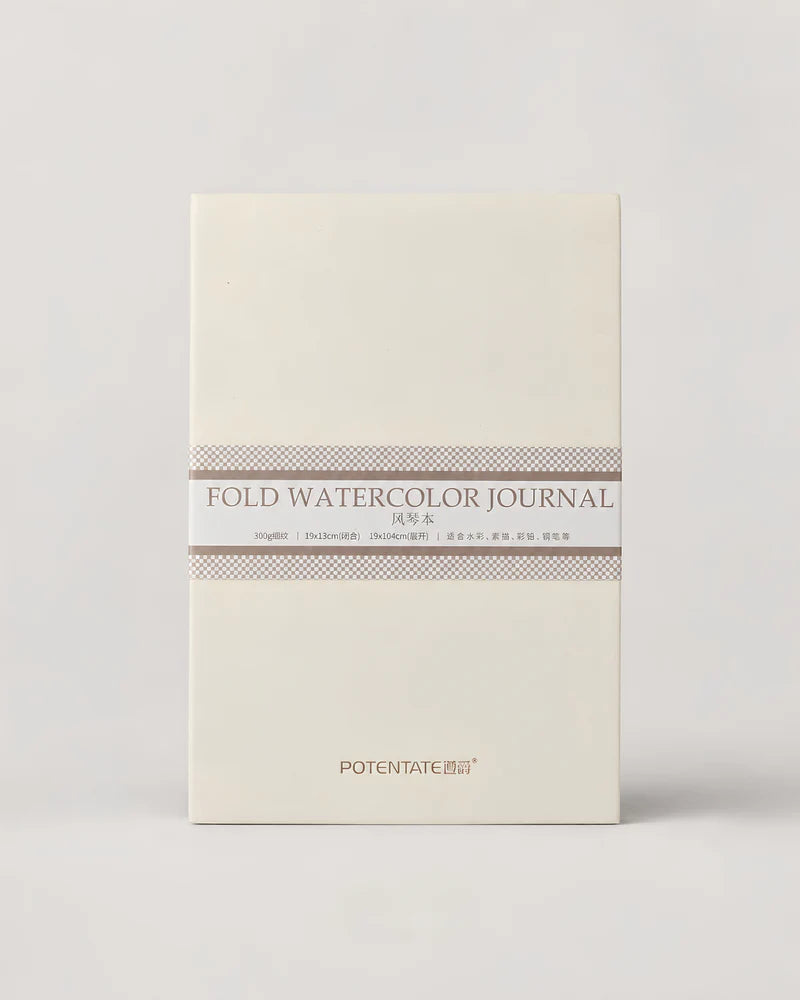 Potentate Fold Watercolor Journal | 300GSM