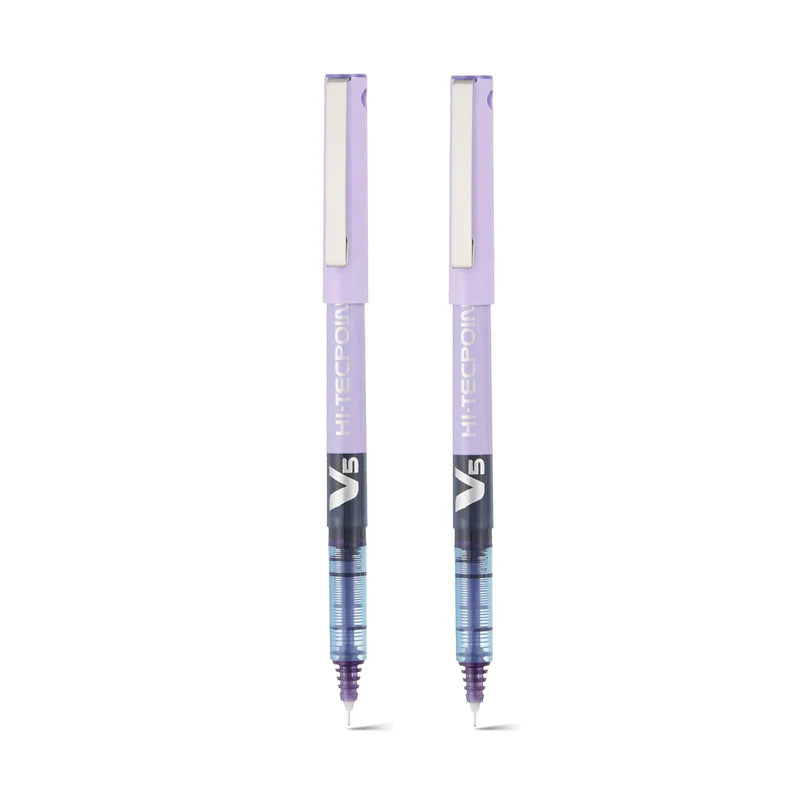 Pilot V5 Hi-Tecpoint Roller Ball Pen Set