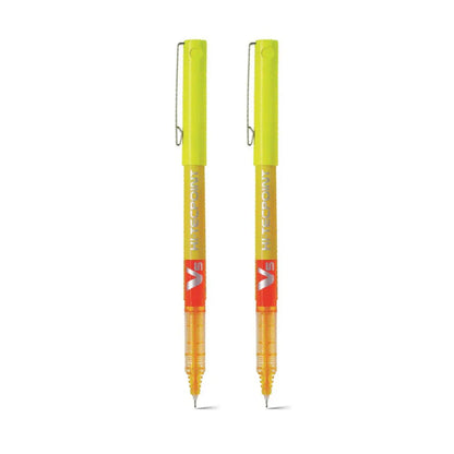 Pilot V5 Hi-Tecpoint Roller Ball Pen Set