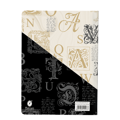 Nightingale Layflat Notebook – Black