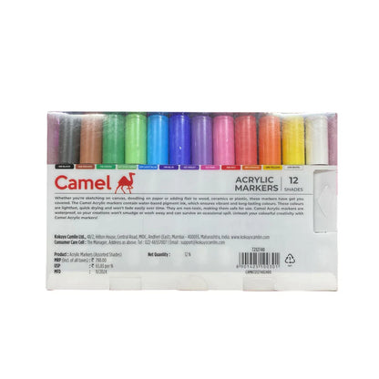 Camel Acrylic Markers Set - Choose Pack