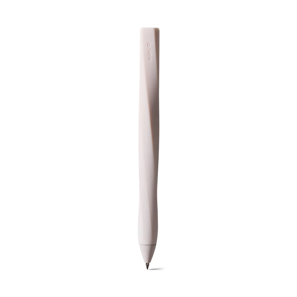 White stylus pen on a white background