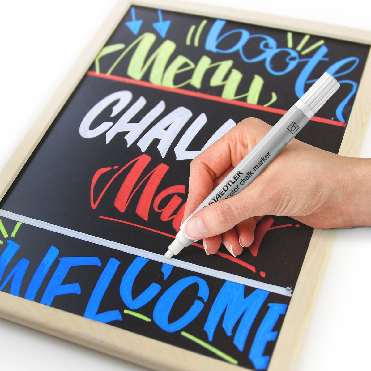 Staedtler Lumocolor Chalk Marker - Set of 8
