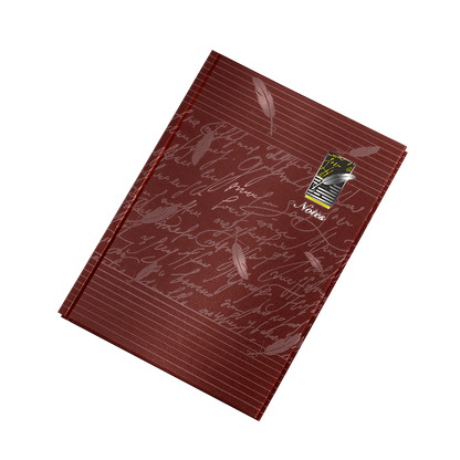 Nightingale Hard Cover Notebook Red