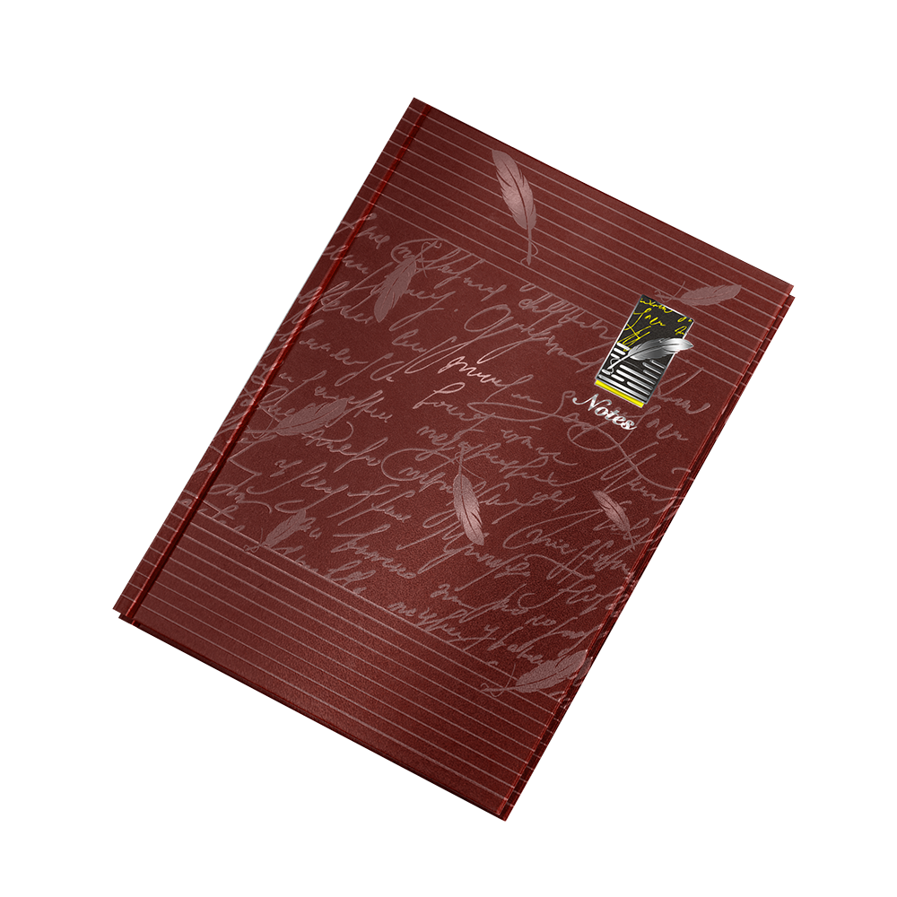 Nightingale Hard Cover Notebook Red