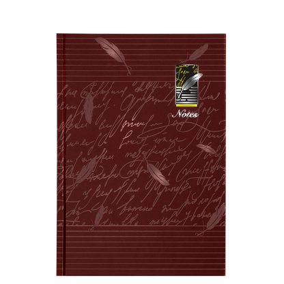 Nightingale Hard Cover Notebook Red
