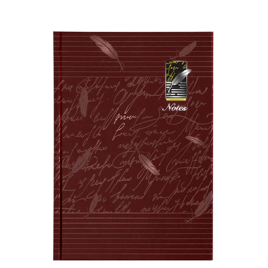 Nightingale Hard Cover Notebook Red