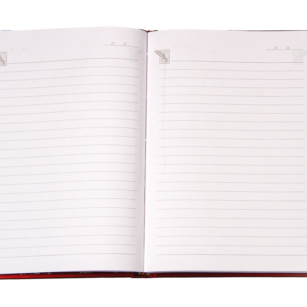 Nightingale Hard Cover Notebook Red