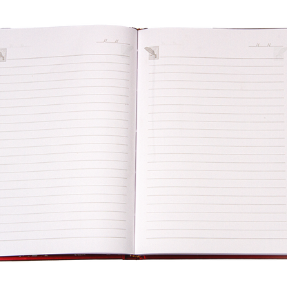 Nightingale Hard Cover Notebook Red