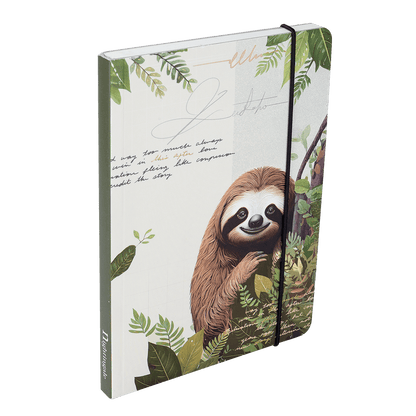Nightingale Animal Notebook Sloth Bear