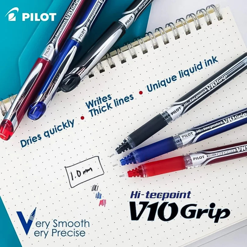 Pilot Hi-tecpoint V10 Roller Ball Pen