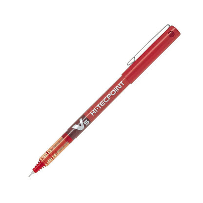 Pilot V5 Hi-Tecpoint Roller Ball Pen Set