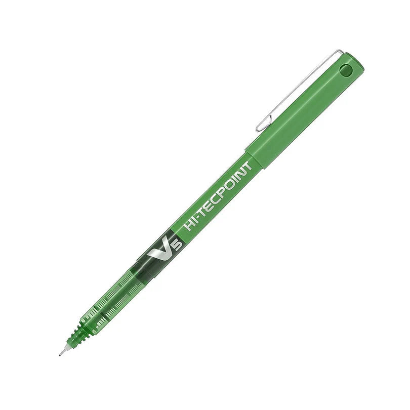 Pilot V5 Hi-Tecpoint Roller Ball Pen Set