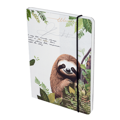 Nightingale Animal Notebook Sloth Bear