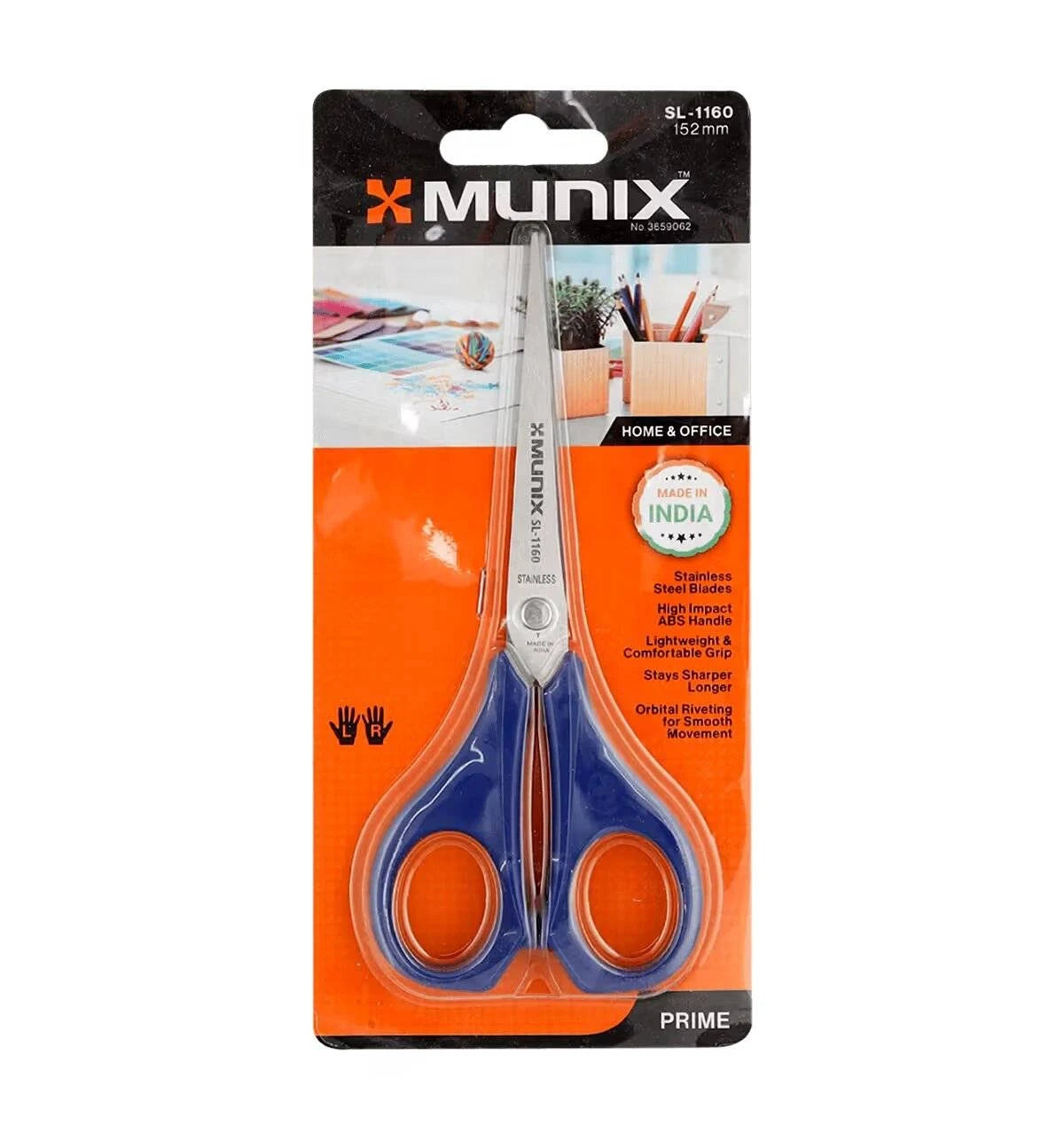 Munix SL-1160 Scissors | 152mm |Multi Colour