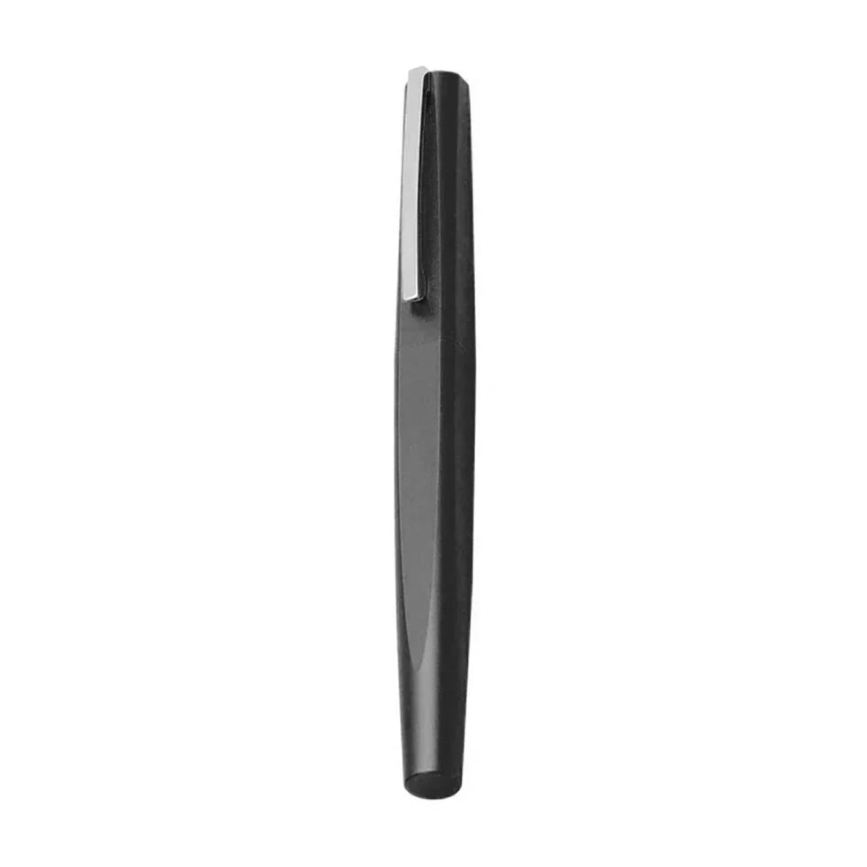 Black hair straightener on a white background