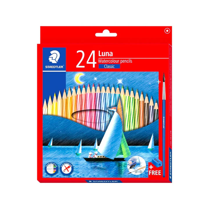 Staedtler Luna Aquarell Classic Watercolour Pencil Set - Choose Pack