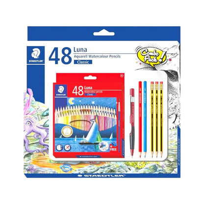 Staedtler Luna Aquarell Classic Watercolour Pencil Set - Choose Pack
